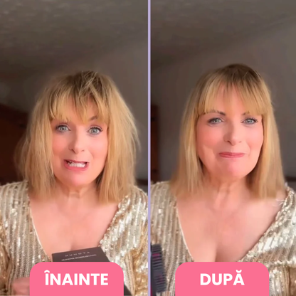 Perie portabilă pentru îndreptat părul - Nivara GlideBrush